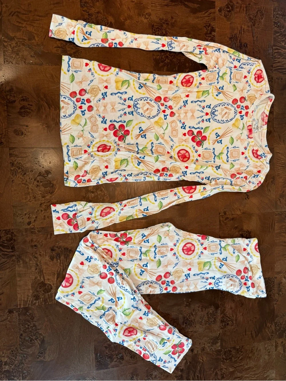 Posh Peanut Mangia matching Pajamas, 10-12Y